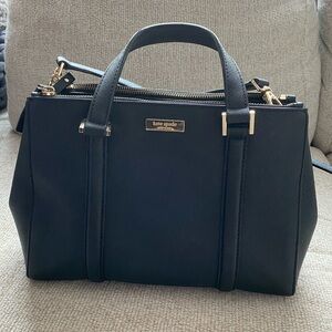 Kate Spade Newbury Lane black satchel